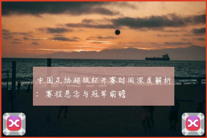 中国足协超级杯开赛时间深度解析:赛程悬念与冠军前瞻